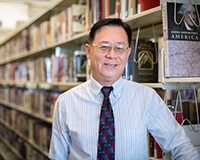 Haipeng Li joined UC Merced as the campus's new university librarian.