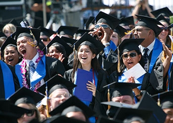 UC Merced's 12th commencement ceremonies will celebrate its largest graduating class.