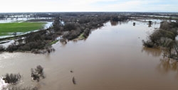 Moving river levees can improve groundwater supplies