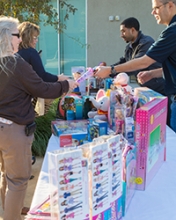 Staff and faculty members are encouraged to donate a new, unwrapped toy for the Chancellor's Toy Drive on Dec. 17.