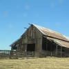 Image of the barn, located east of UC Merced.
