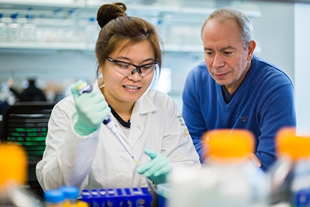 Professor Victor Muñoz is the recipient of UC Merced's first Keck Award, which will provide $1 million for research into biomedical sensors. 