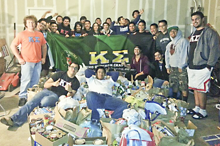 Campus Community Gives Back During Holiday Season