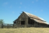 Image of the barn, located east of UC Merced.