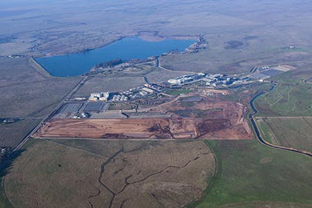 New aerial images show the groundwork being done on the Merced 2020 Project.