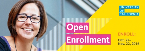 Graphic regarding Open Enrollment, which started Oct. 27 and ends at 5 p.m. Nov. 22. 