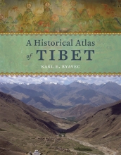Cover of Professor Karl Ryavec's book, titled "A Historical Atlas of Tibet."